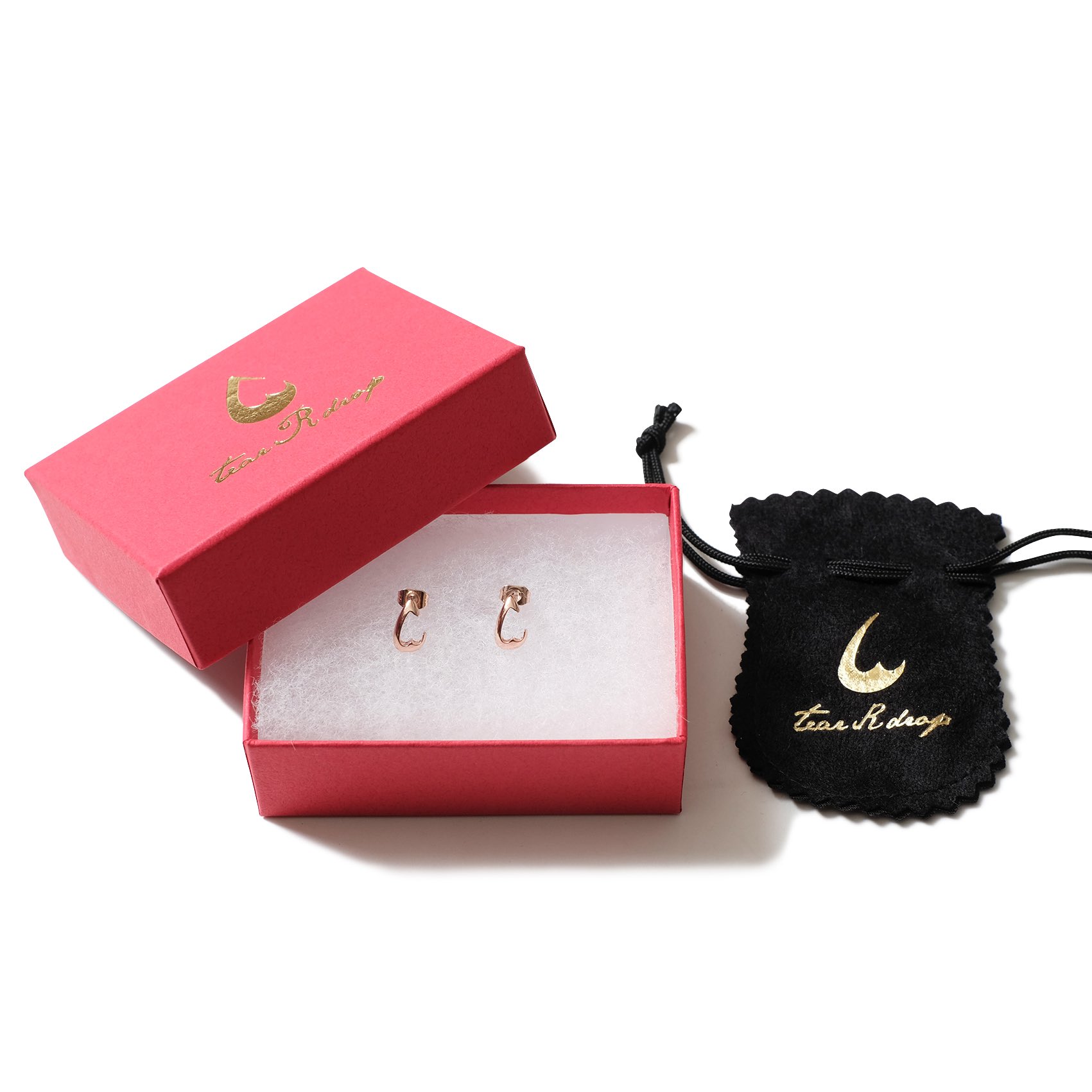 木村良平× tear R drop PINKGOLD (ピアス) 木村良平× tear R drop PINKGOLD (ピアス)（TAKALAKA on X