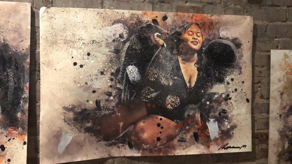 Mogul_Relle's tweet photo. #MelaninArtAngels
#KulaGallery
Artist Charles Rice
#LouisvilleKY https://t.co/QzByjG6Mit