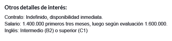 soyeqa's tweet photo. Atentos a #compartir o #postular #OfertaLaboral Mid - Level Software Engineer Java quedo atento en eduardoquiroga@ieee.org 👍😀 https://t.co/PfhaCeObV5