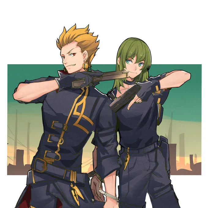 【ギルエル】NYPDパロ 