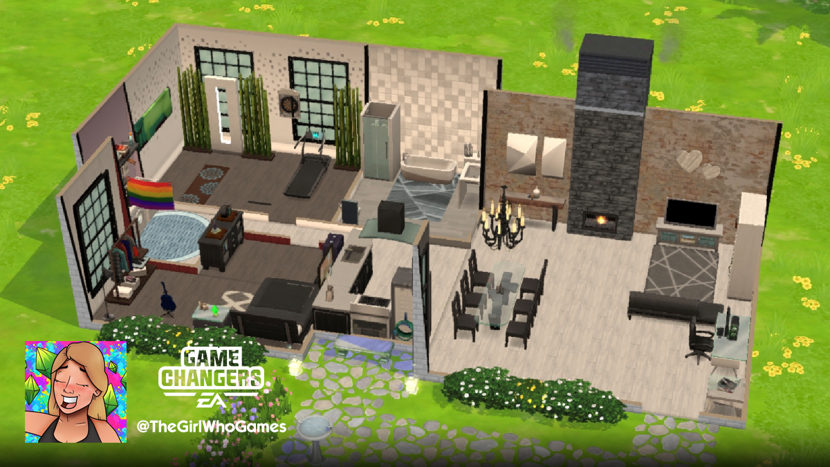 The Sims Mobile On Twitter Our Ea Game Changer Thegirlwhogames Is Up Next In The Showcase Of Neighborhood Build On 417 Emerald Drive For The Instagram Contest Ending Tomorrow She Runs Her