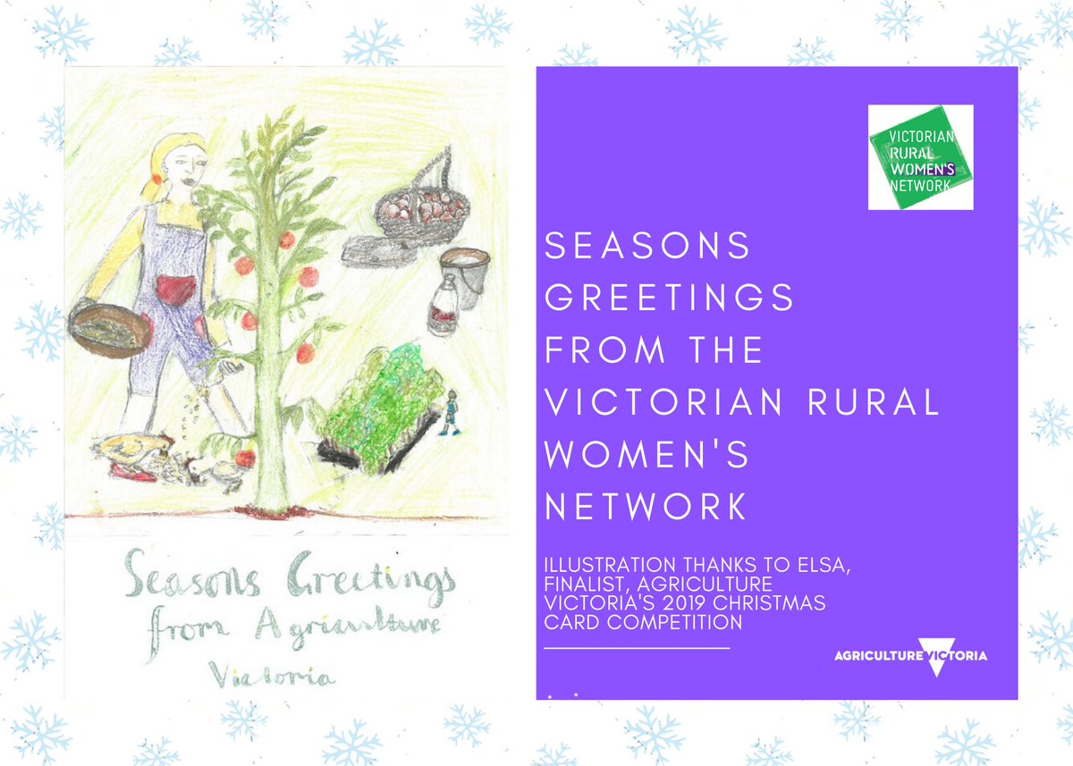 VRWNetwork's tweet photo. Wishing you festive greetings from @VRWNetwork. We look forward to an exciting new year filled with inspiring opportunities for rural women. #VRWNetwork #Xmas2019 https://t.co/ajjx7cPf3m
