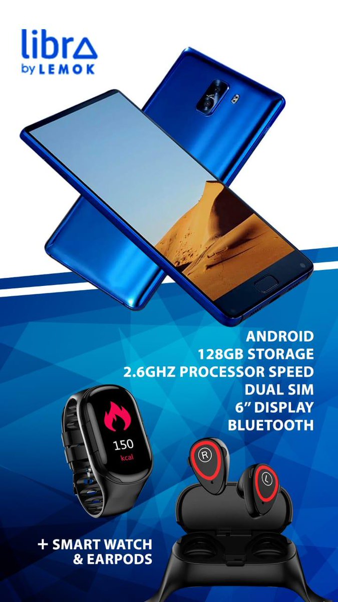 zibit_78's tweet photo. Libra a phone with 128Gb storage where you pre-order and get a watch๐ all for R2999
#Libra18Dec
#ReasonToBuyLibra https://t.co/fK2RCO8Szn
