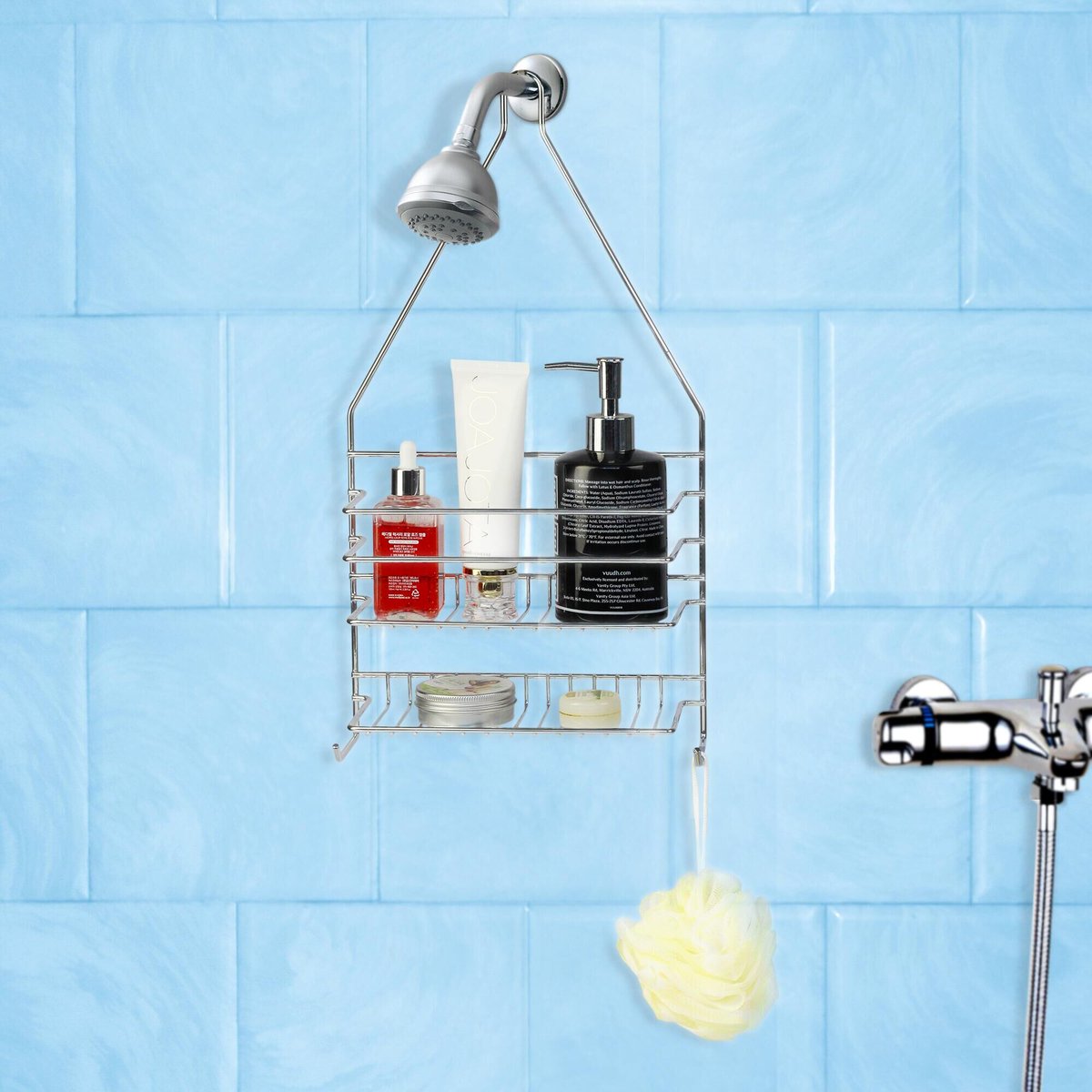 ShoriSuperstore's tweet photo. Shower Rack - Hanging Shower Caddy - Hanging Metal Shower Caddy Over Shower Head - Shower Organizer $24.99   #showerrack  #showercaddy  #showerorganizer  https://t.co/XWoP7YimuE https://t.co/SOdI3P3Dx4