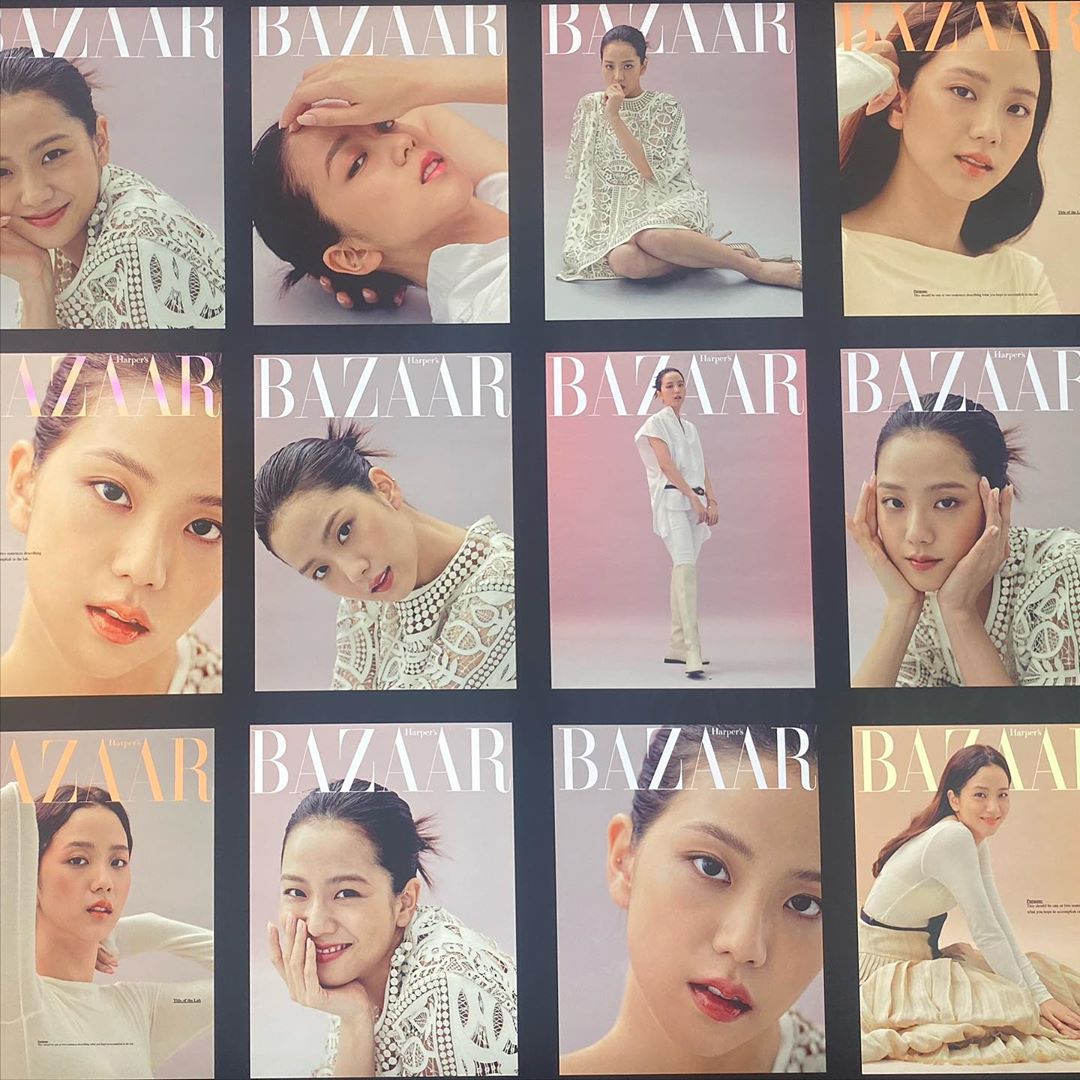 Джису из BLACKPINK в интервью и фотосессии для Harper’s Bazaar