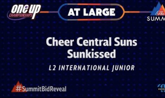 Cheer Central Suns Sunkissed🍊 tweet media