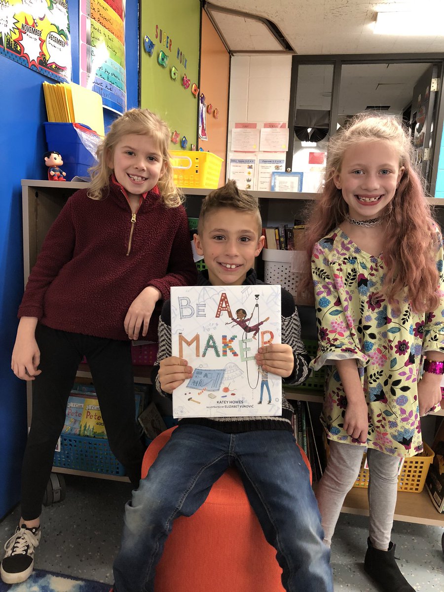 brian_wall2's tweet photo. Thank you @Schaubwrites for another amazing gift. It helped connect to our reading unit on inventors! https://t.co/bnwoGp7sdA