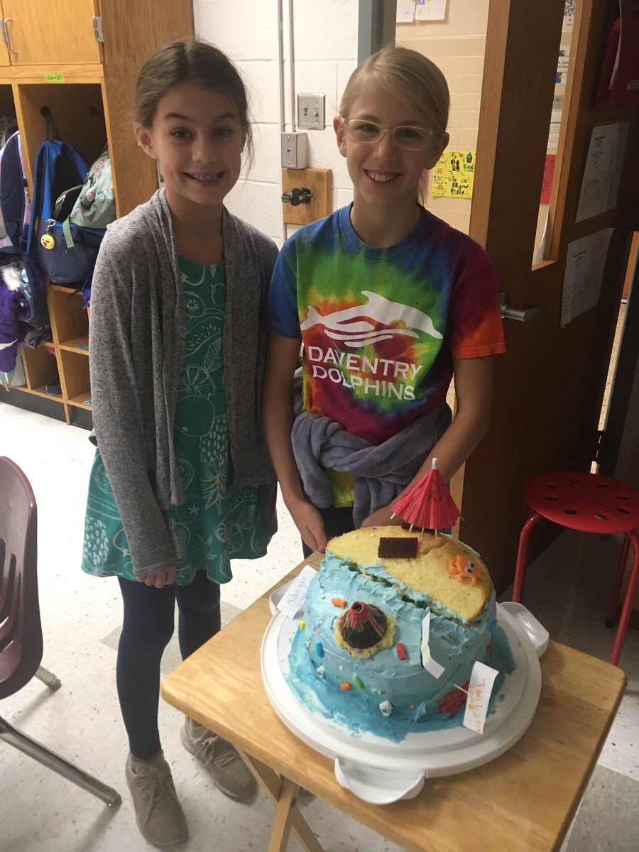 MsSwanton5th's tweet photo. Ella and Hazel made the most delicious model of the ocean 🌊 https://t.co/prEy7NAwTt