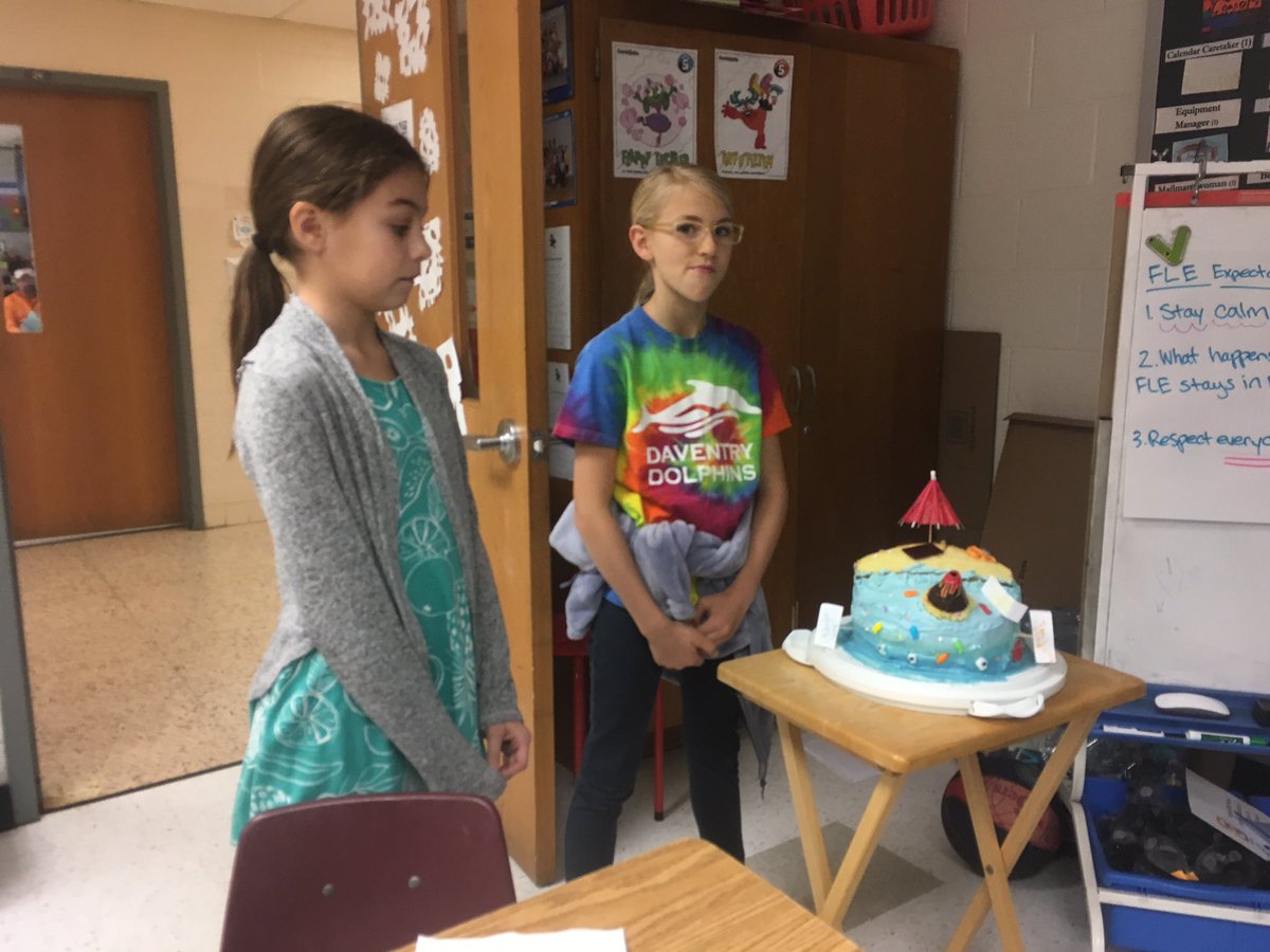 MsSwanton5th's tweet photo. Ella and Hazel made the most delicious model of the ocean 🌊 https://t.co/prEy7NAwTt