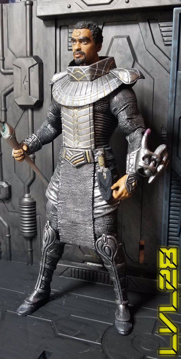 lvl28toys's tweet photo. Update on the custom Rak’nor I’ve been working on:
He’s finished! All the accessories have been added and paining is DONE!
#Stargate #stargatesg1 #StargateNow #raknor #customfigures #customtoys #customactionfigures #sg1 #artistsofinstagram https://t.co/N2shGoNpdx