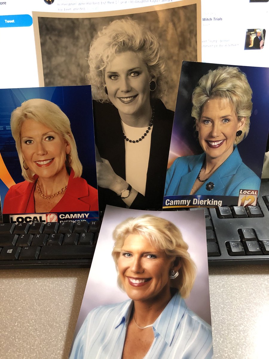 Cleaning Out My Office Part 33: Old headshots. So many hairstyles. What was I thinking with that perm?? 😂😂 My hair has been my nemesis throughout my TV career. Soooo glad I don’t have to worry about it any more! #ballcaptime