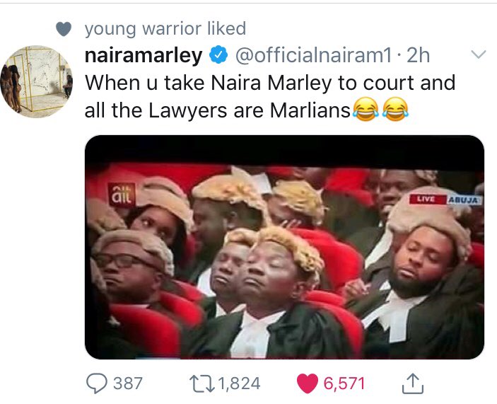FeleGold's tweet photo. @officialnairam1 #LOL 🔥💯 https://t.co/jonqMRjpgj