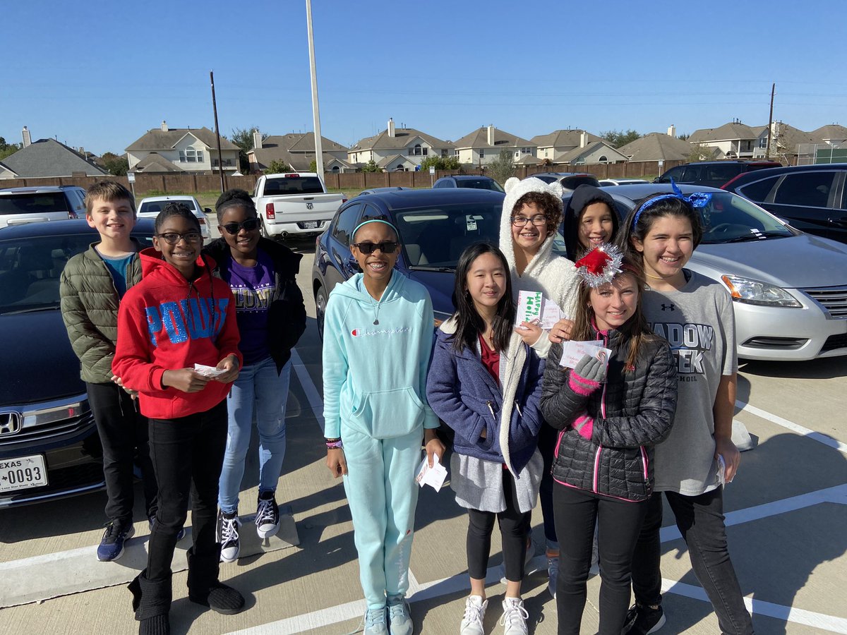 RMcNairJH's tweet photo. The Kindness in Action Club members spread kindness &amp; holiday cheer with candy cane messages for our staff members. https://t.co/1MfSNgL25o