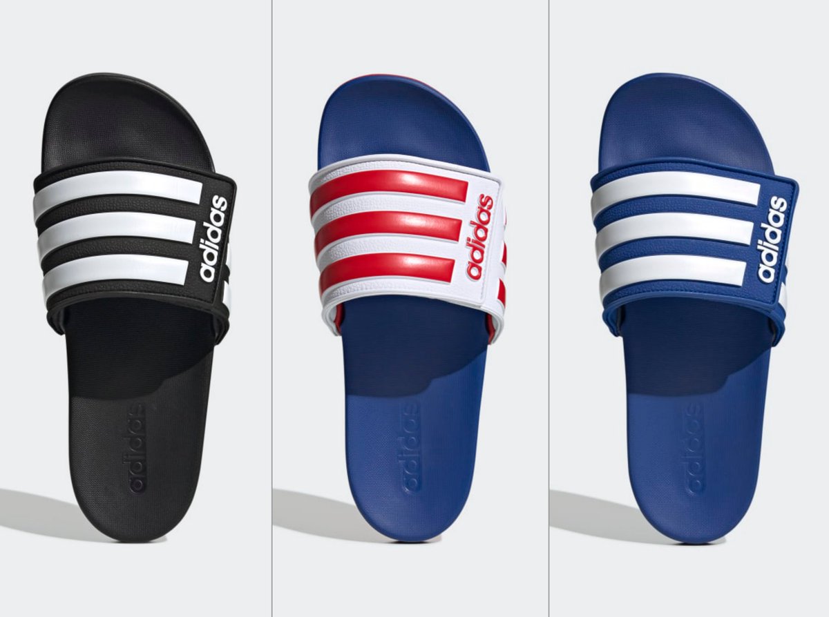 adidas adilette comfort adjustable slides
