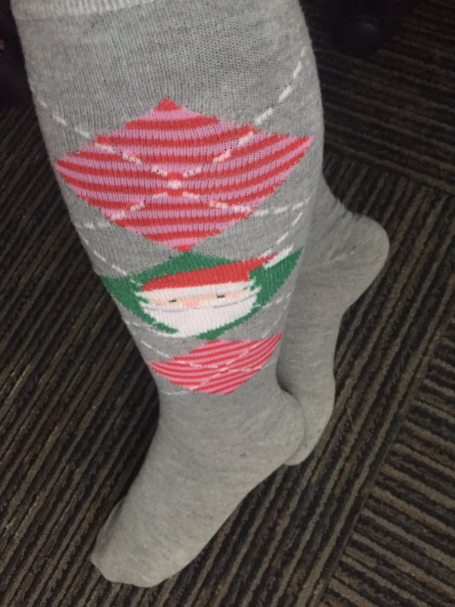 CruzSeary's tweet photo. Tuesday done!!! What a long day. Holiday socks day at school and Winter concert. Kids did and awesome job!! Shout out to Kindergarten team on stage, love it!💕3 more day till break. #springlakeocps https://t.co/sWYqY2znGj