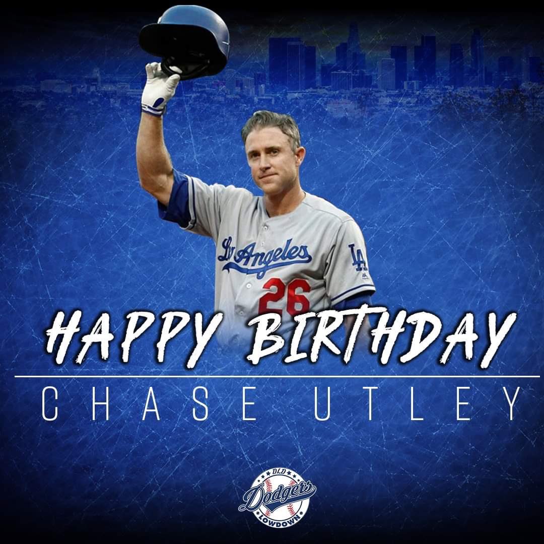 Happy Birthday, Chase Utley! 