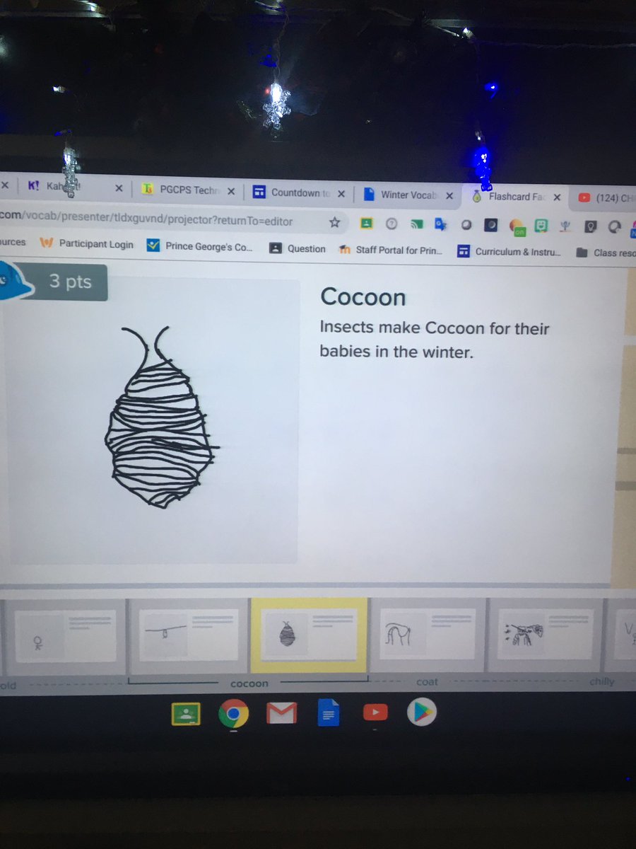 mrsrubinsworld's tweet photo. Winter vocabulary with Pear Deck! @t3pgcps #pgcpstechtivus @capitolheightse #5thTAG https://t.co/yjL8jDWQWV