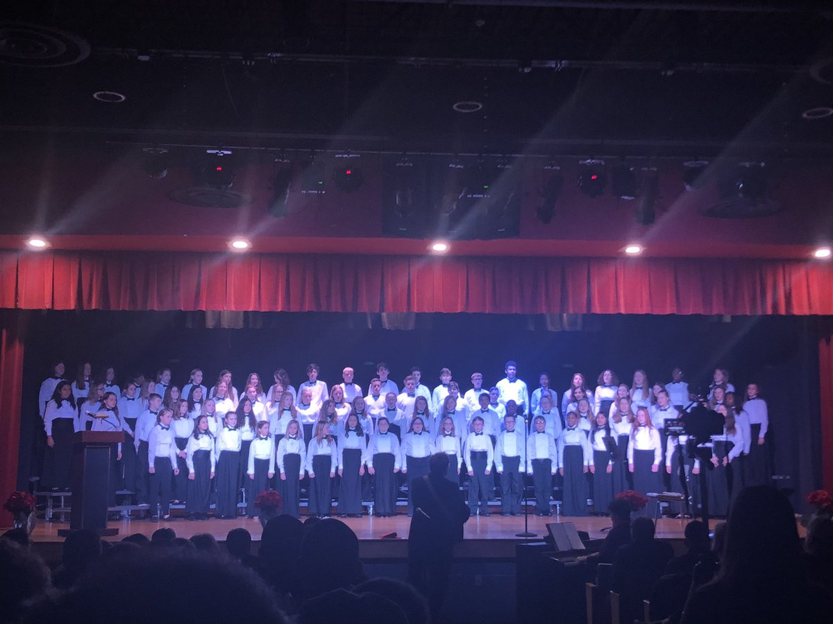 Fantastic concert tonight by the Stewarts Creek Middle School Choirs!