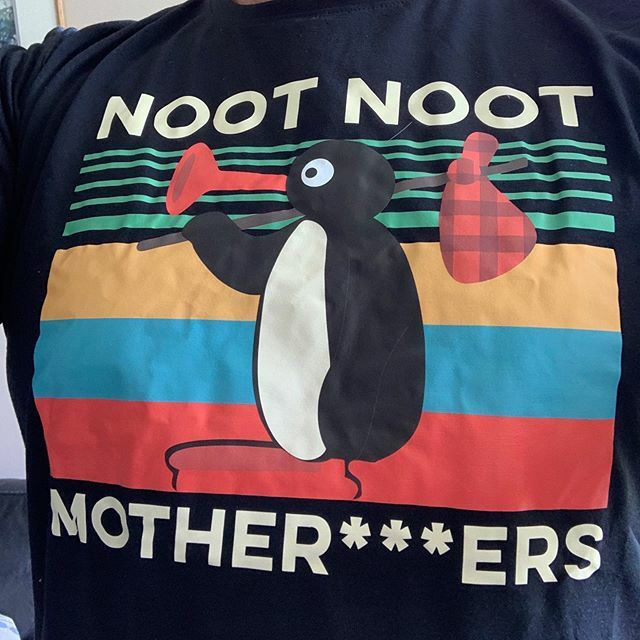 _teamwills's tweet photo. New t shirt day. Merry Christmas to me 🎅🐧🤣 #pingu #nootnoot #tshirt #godzillaclothing @godzilla.clothing https://t.co/Tuh9FWG4zU #nelsonnz #realestate #lennywills https://t.co/vQ1urJdS8N