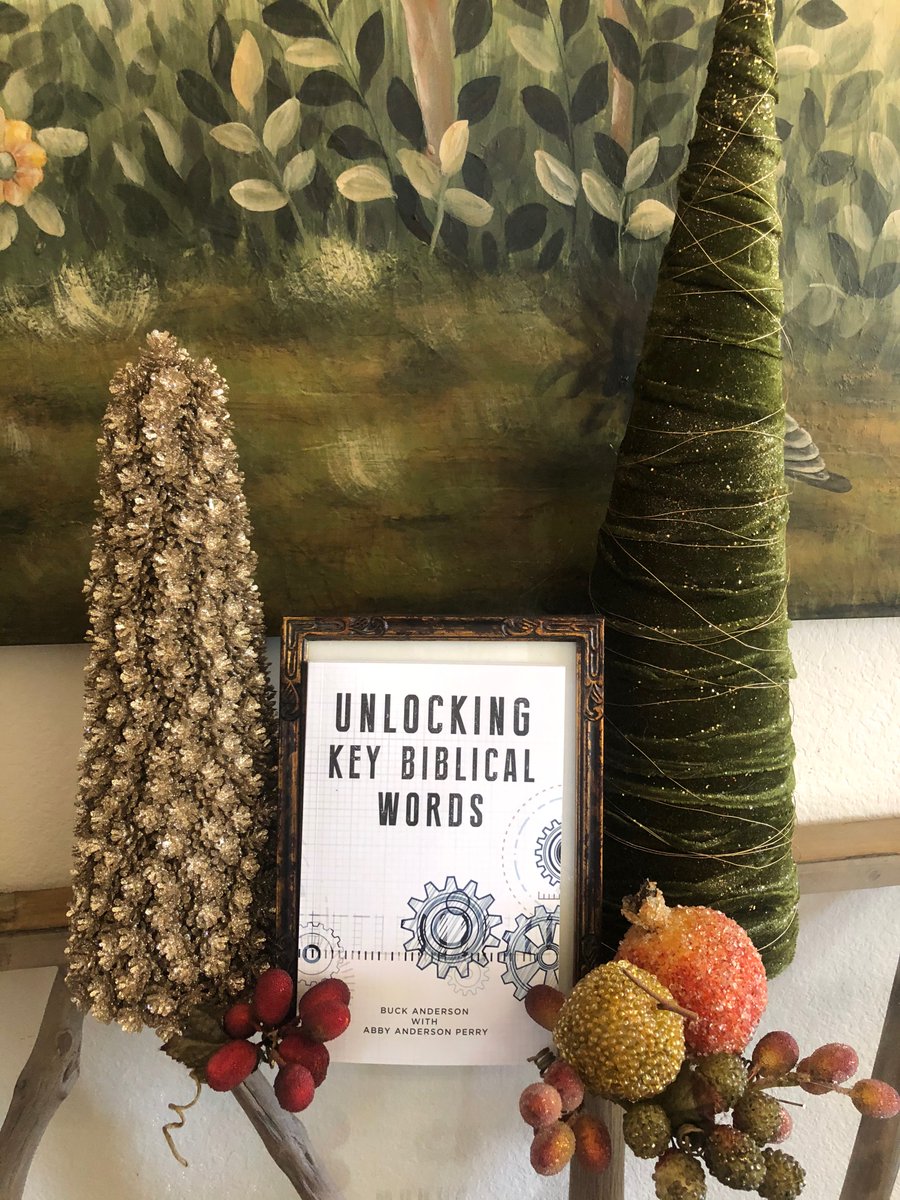 buck_anderson's tweet image. As you wrap up your Christmas shopping, wrap up some key biblical words! Go to buckanderson.com for free word study aids and to purchase “Unlocking Key Biblical Words.” Be blessed this Christmas season!