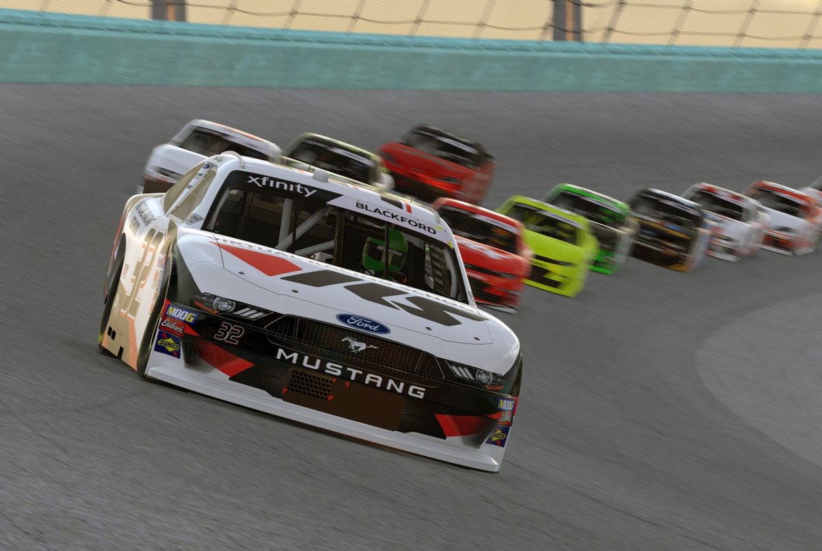 justinmelillo's tweet photo. On the outside looking in, so far, @bryanblack33 is doing everything in his power to overcome the gap.
He's going to need some help, but a win is the first step. Can he hold on for another 90 laps?
#eNASCAR @iRacing #eNiPS https://t.co/UObIYK5UKb