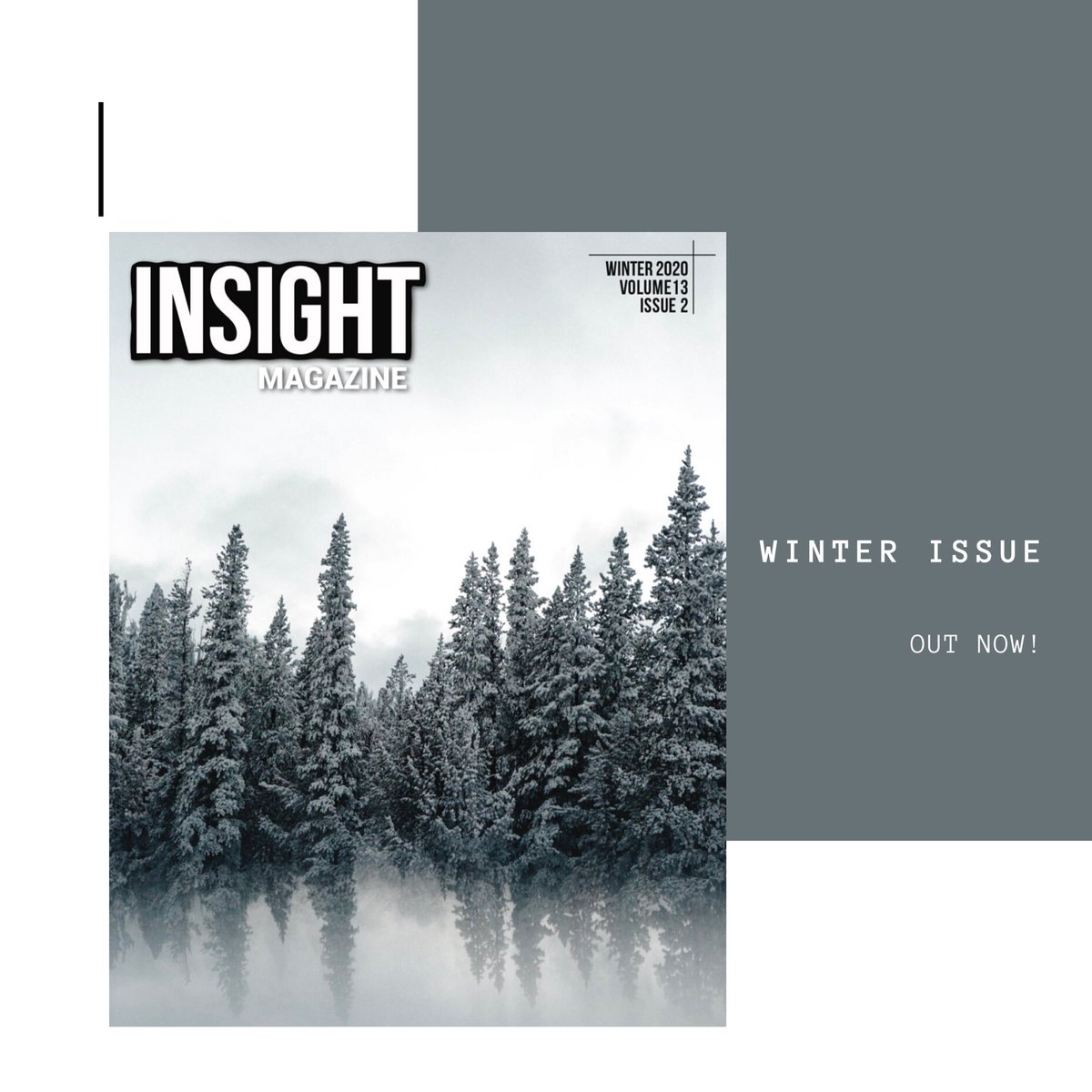insightmagunr's tweet photo. ‘Tis the season for new reads ❄️ Our Winter Issue is now available digitally! Click the link in our bio to read a review on Harry Styles’ newest album, the Loneliness Epidemic, and more 📖
#InsightMagazineUNR #journalism #studentpublication #unr #HarryStyles #music #tiktok https://t.co/sRWiI3cYJL