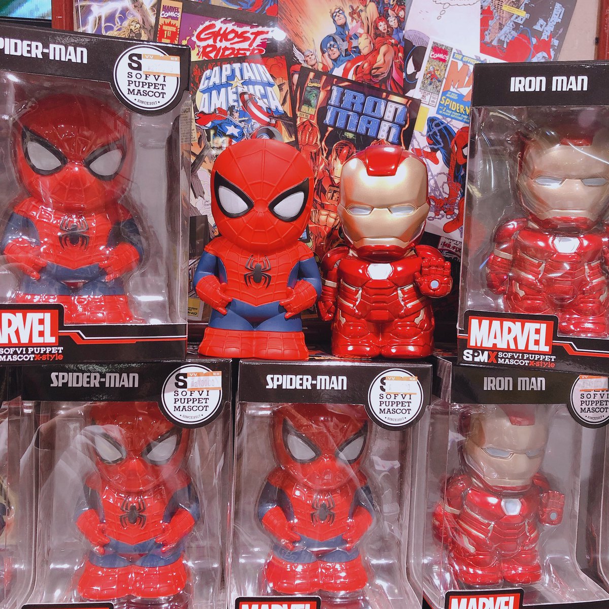 MARVEL POP-UP STORE】 ビッグサイズ！ソフビパペット新入荷！ 作り