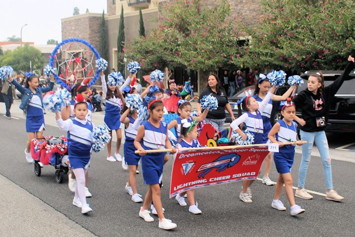UAIIinc's tweet photo. Recently our #UAIIcheer squad the Lightening participated in a parade. Please share a like or comment in support of our #UAIIyouth. Thanks all. #UAII #UAIInvolved #OurYouth https://t.co/5i0gavQ85g