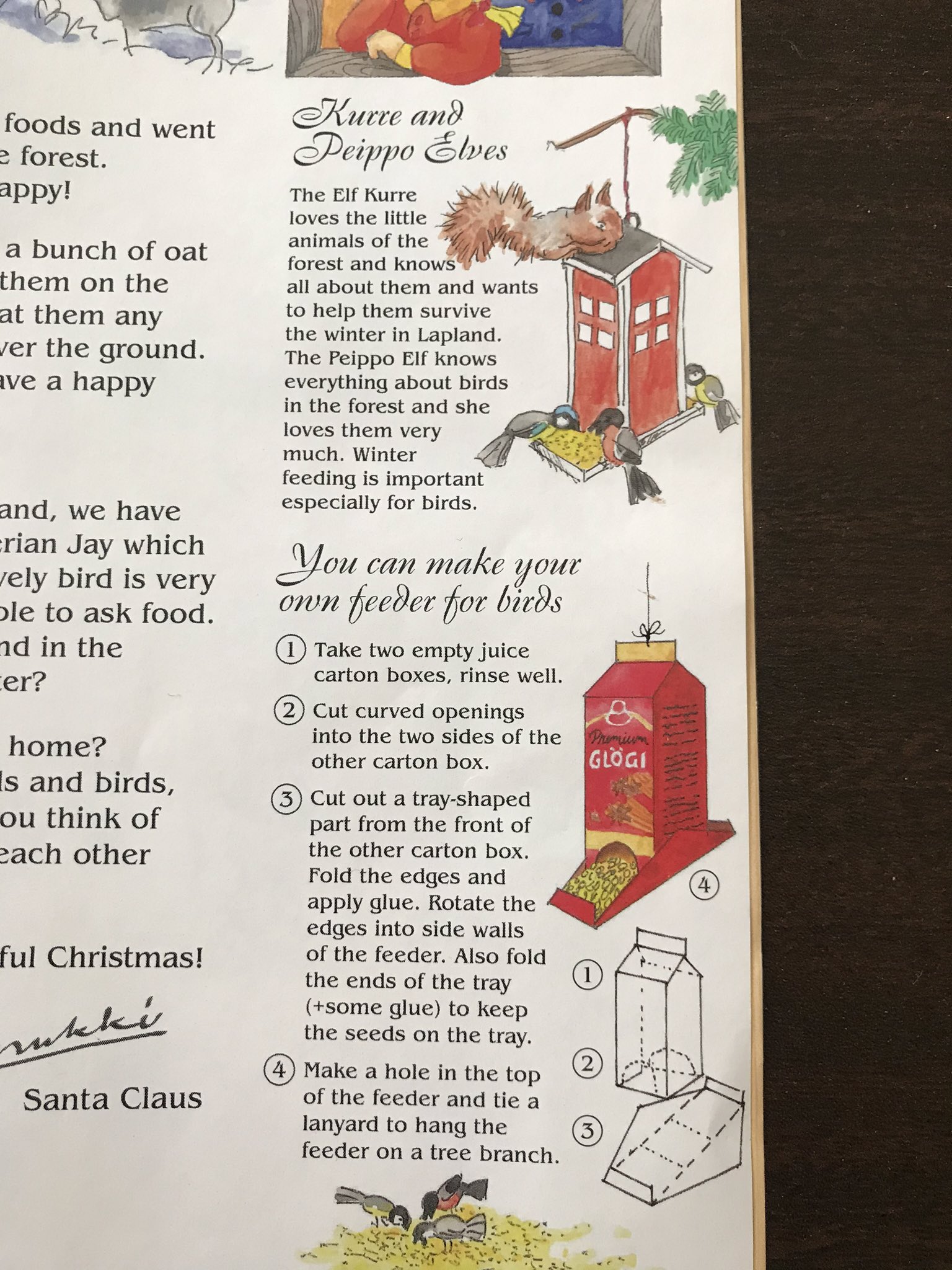 アライアヤ フィンランドからサンタクロースの手紙が届いたよ 英語で読めないけどなんか作れるらしい 2枚目 かわいい お返事書こう ᵔᴥᵔ T Co Adwgeijypw Twitter