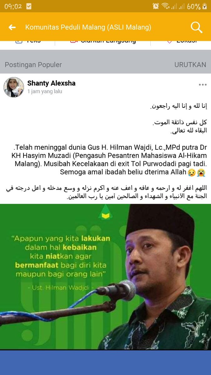 SchatzyAremania's tweet photo. @Dejawata @infomalang https://t.co/HE1H80hCvS
