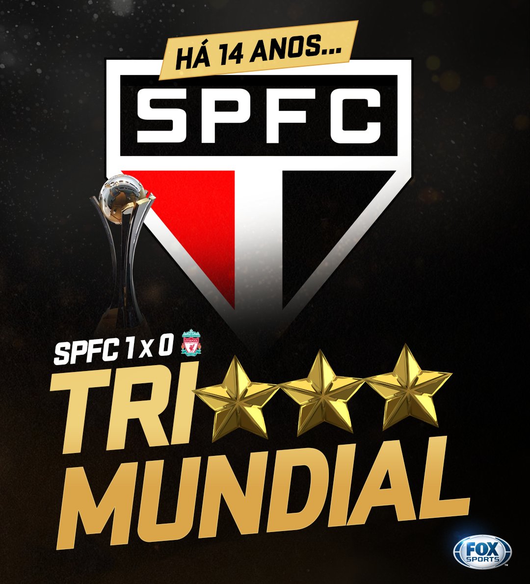 O tricampeonato mundial! - SPFC