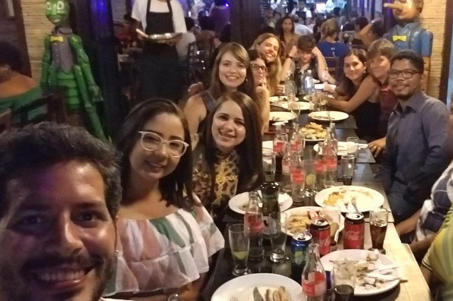 Mariafs89's tweet photo. Confraternização Escola Fisk. Minha segunda casa. Companheiros de trabalho. Gratidão! 🙏🏻 Mais uma jornada finalizada com sucesso. Que venha 2020!
#FiskFamily #English #Español #EnglishYourLenguage
#EspañolTuIdioma ❤️ https://t.co/OY4STWhwvF