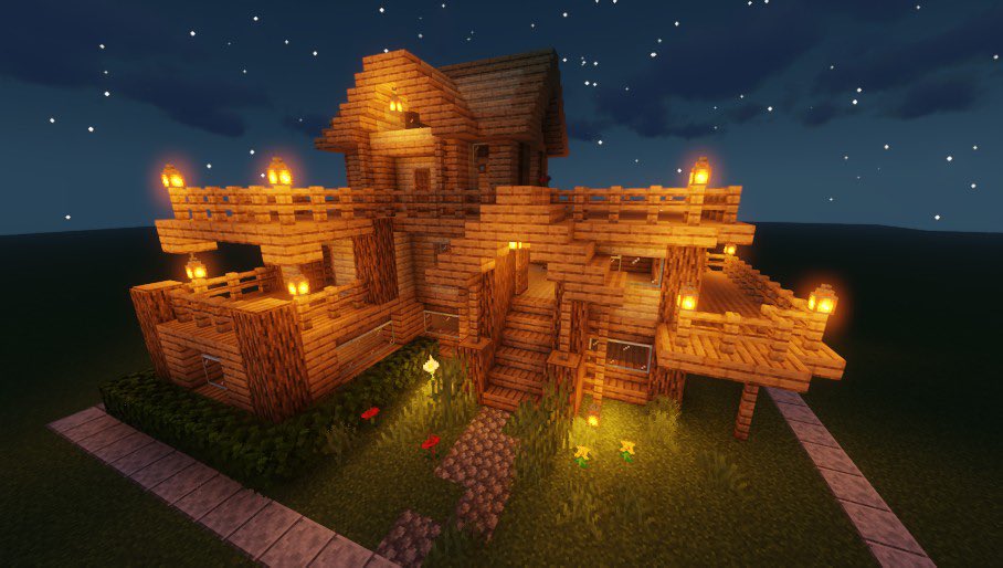 スケさん マイクラ Minecraft オシャレな家の作り方 T Co Rbvgzhyxjq T Co Qhagppdhjz Twitter