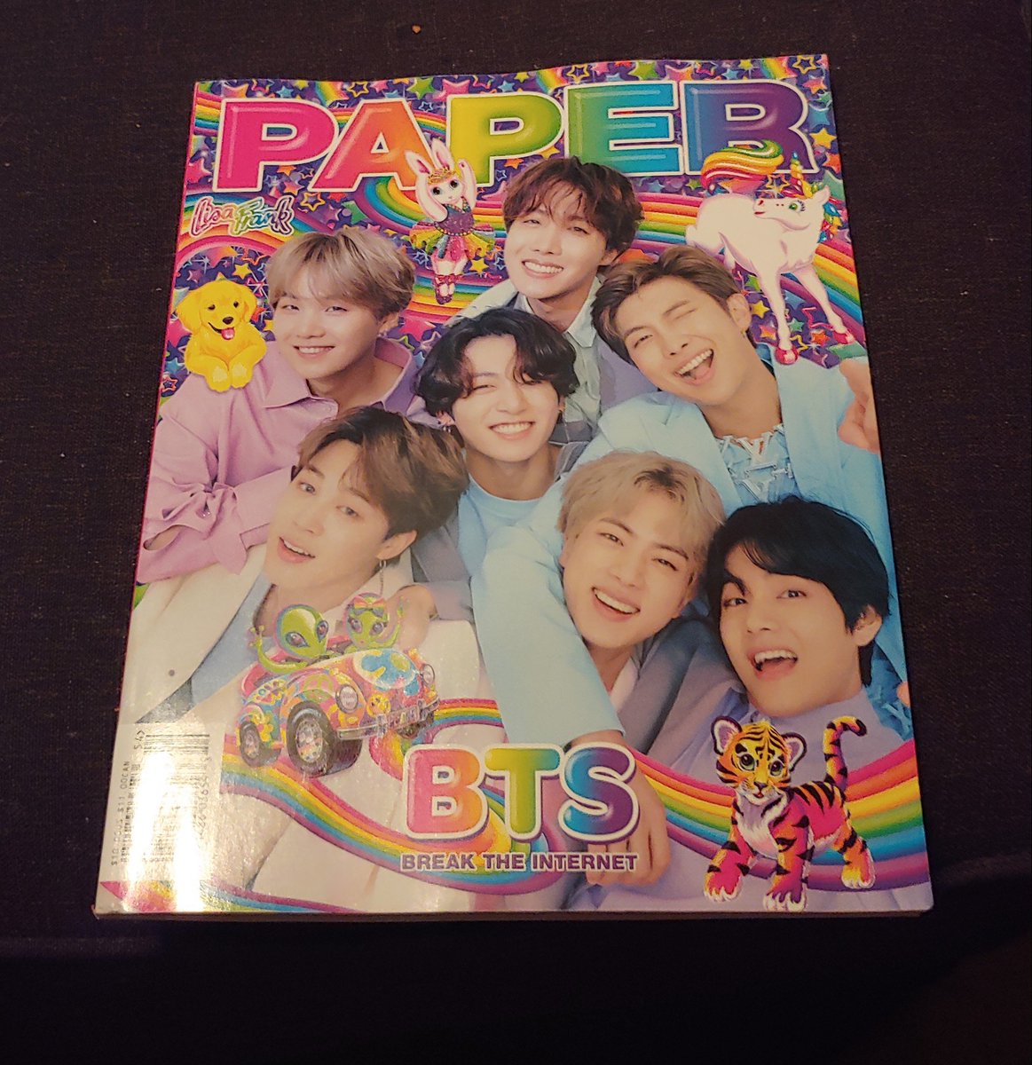 SlutsBangtan's tweet photo. Look what finally arrived!!!! 😍😍😍😍😍😍😍😍😍 #BTSxPaper #BTSxPaperMagazine https://t.co/1TvsrbSRor