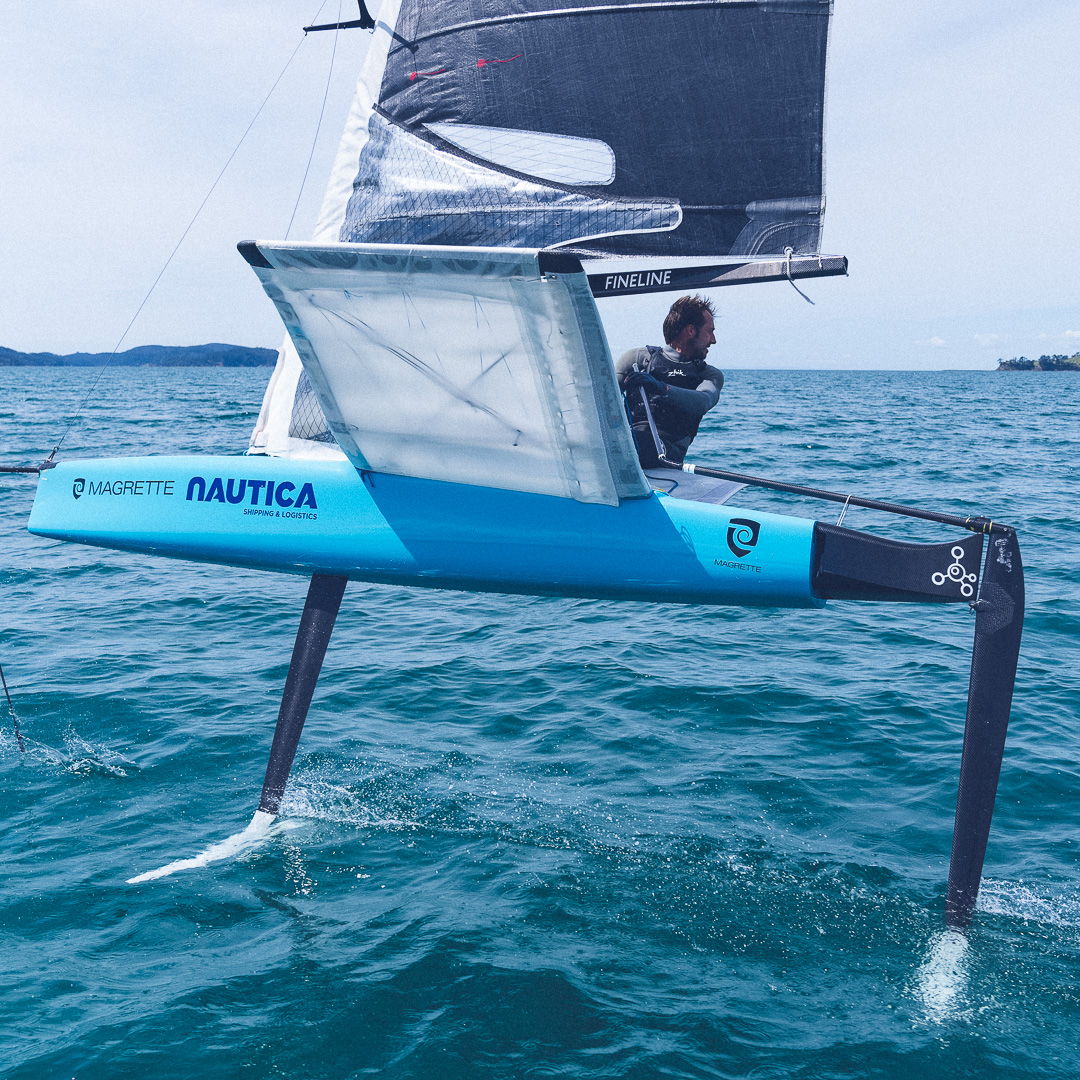 Magrette's tweet photo. Congratulations to the NZ Wasp Team! All kiwi's have qualified for the Gold Fleet at the Moth Worlds in Perth!

#nzsailing #foiling #mothworlds

[Photo Credit: Joshua McCormack] https://t.co/Av2QMsifYo