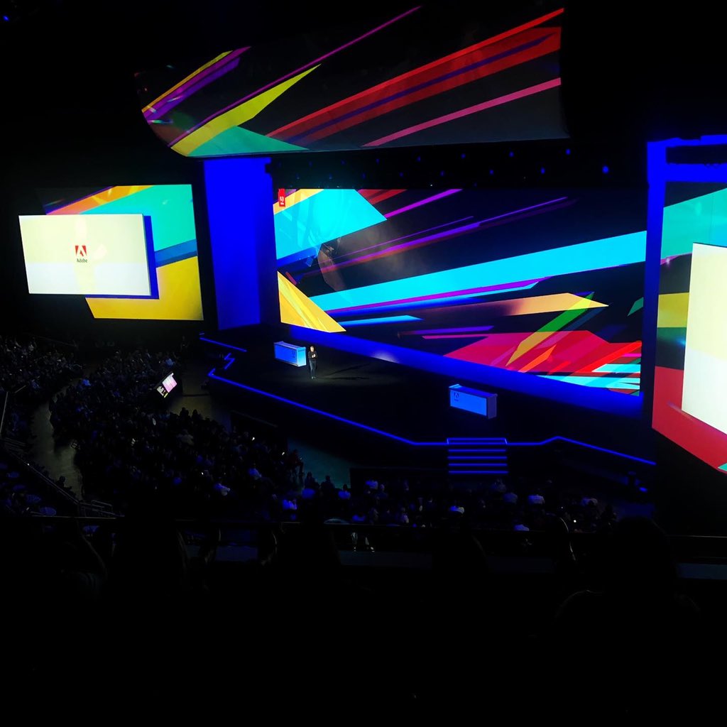 saykay's tweet photo. WHAT.A.WEEK. Wrapping up another epic kickoff @Adobe #WWSC2020 with the best sales &amp; marketing team in the biz, plus some career bucket list items: 
1) Got CEO to wear yellow J's 
2) Did spoof music video w/ @MissRissLyman for 5K ppl 
3) Opened my keynote 🎥 w/
💵🥩on🔥+@2chainz. https://t.co/dU0xrvuguY