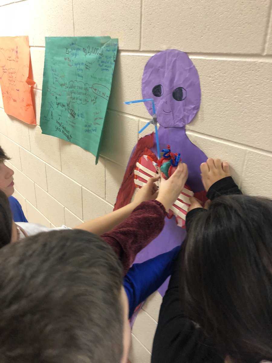 LasLomasGT's tweet photo. “I love learning how our bodies are made up of so many smaller parts that work together to make us, us. Who knew, right?” A direct quote from a Third Grader as the class studies the different systems found in our bodies! #neisdgt #theNEISDway https://t.co/5MLQZPj2gq