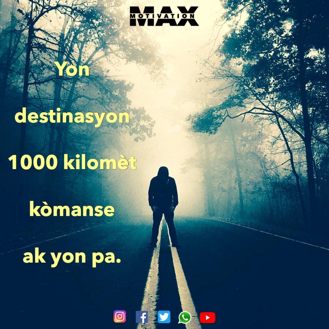Karlinlepont's tweet photo. #Motivasyon

Se yon sèl grenn moun ki te koumanse #challengePetro a ki pèmèt nou rive dekouvri aklè grosè eskandal nèg ak nègès isit fè nan lajan Leta.

Pa pè fè premye pa sou nenpòt chimen pou yon bagay ou estime ki pozitif pou ou ak pou kominote w.

🔥✌🏿🇭🇹 https://t.co/7nrRfnmiEF