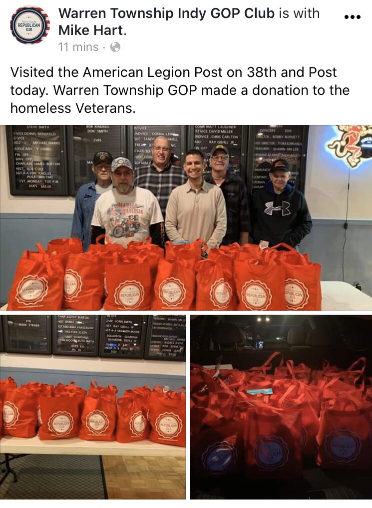 IndyGOP's tweet photo. Great job Warren Township Indy GOP Club! #WarrenGOP #GOPClub https://t.co/oxMahZ4qFF