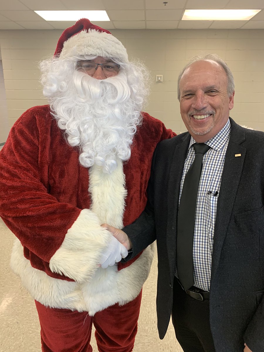 Mr. Murphy is tight with Santa!