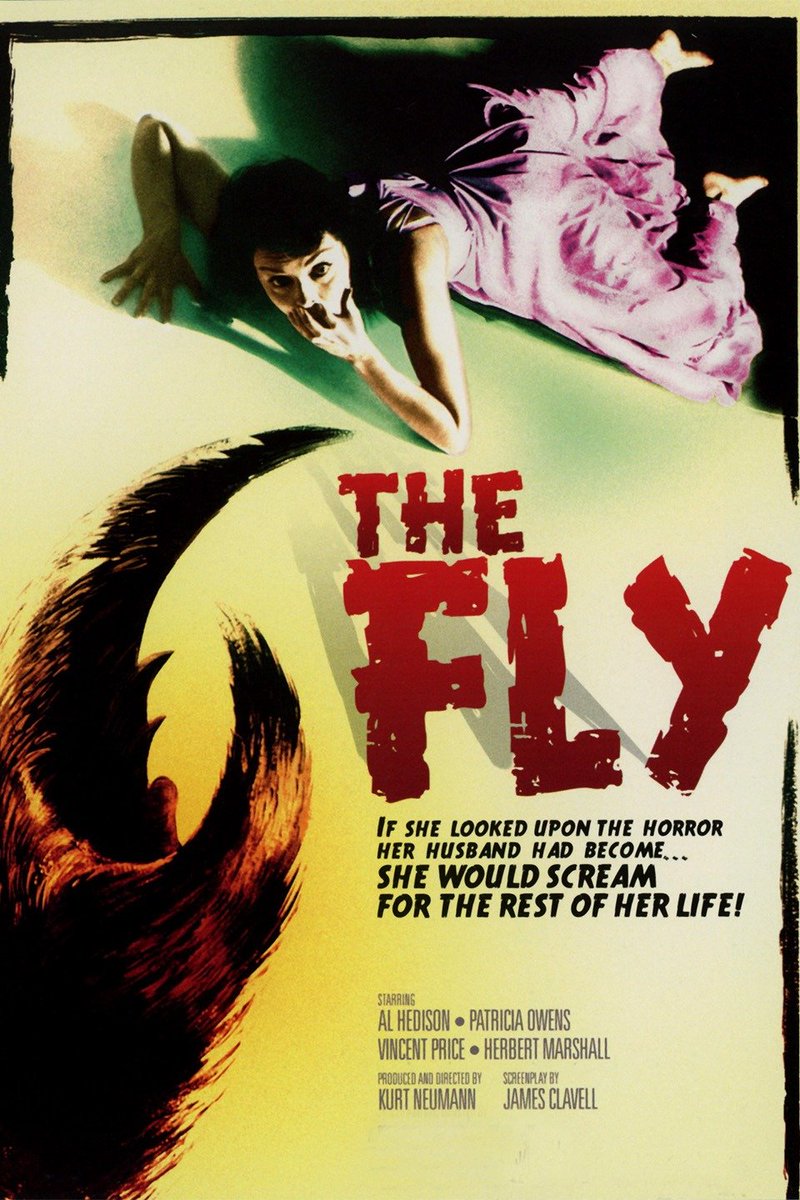 CitizenScreen's tweet photo. #NowWatxhing THE FLY (1958) on #TCM. https://t.co/HZFpN1aDyQ
