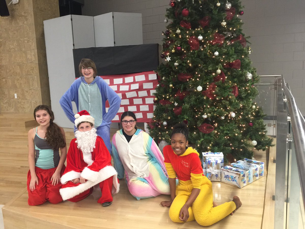 DStheatre's tweet photo. Congratulations to our last one act plays of the semester- OAP Disaster, ‘Twas the Night Before Xmas, Monsters Under the Bed, and Lying Liars @schumanncarla1 @DanvilleMiddle #ComalFineArts https://t.co/cPSsaDKOuc