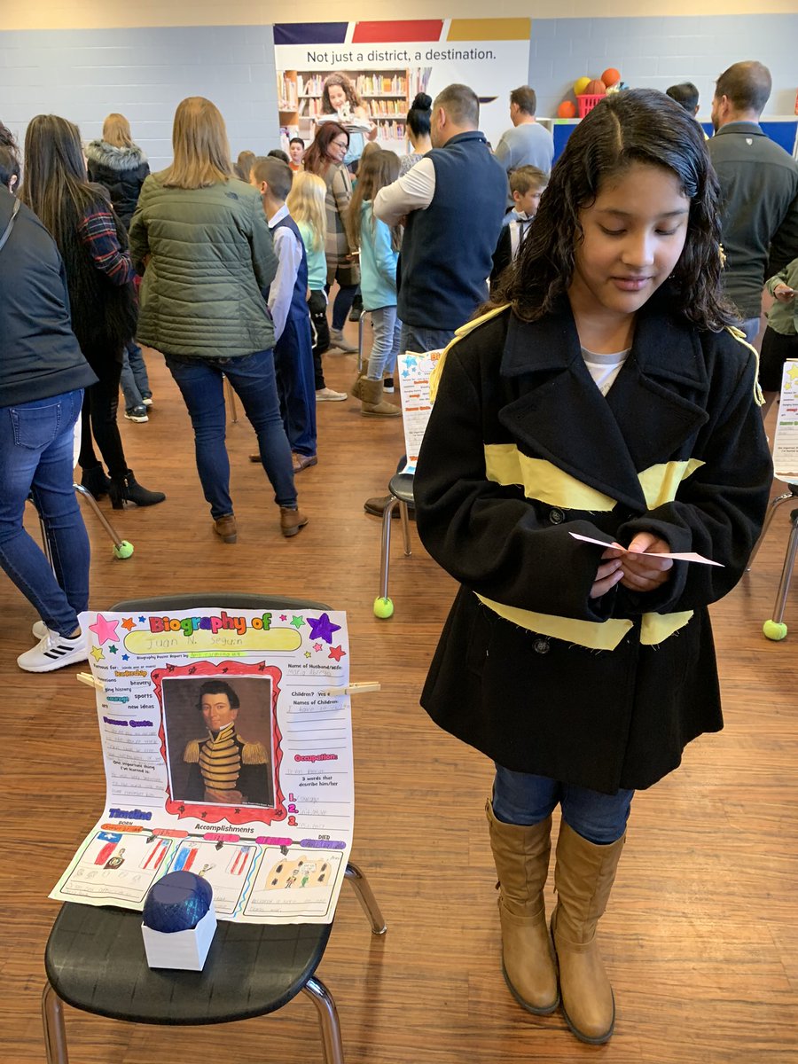 TISDWES's tweet photo. 4th grade Texas History wax museum fun! https://t.co/7wyctBzldm