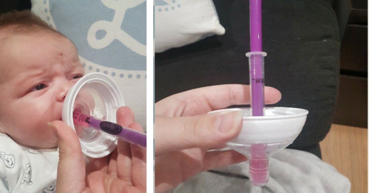 ExpectingMamas's tweet photo. This Mom’s Brilliant Hack Is The Best Way To Give Your Baby Medicine https://t.co/drbYaq88G1 https://t.co/ahoYwRgdTI