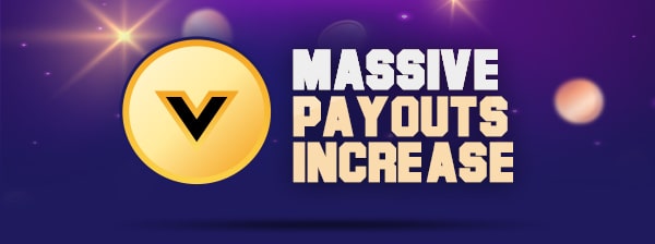 We've DOUBLED the payouts on Quests across ALL GAMES! 🎉🎉🎉🎉🎉🎉