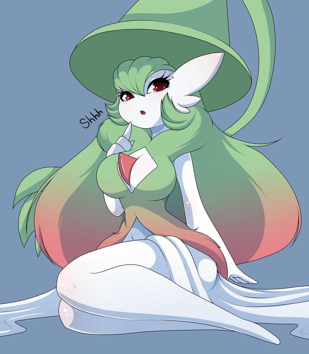 Been wanting to draw @RakkuBoi 's Gardevoir / Hatterene for a while no...