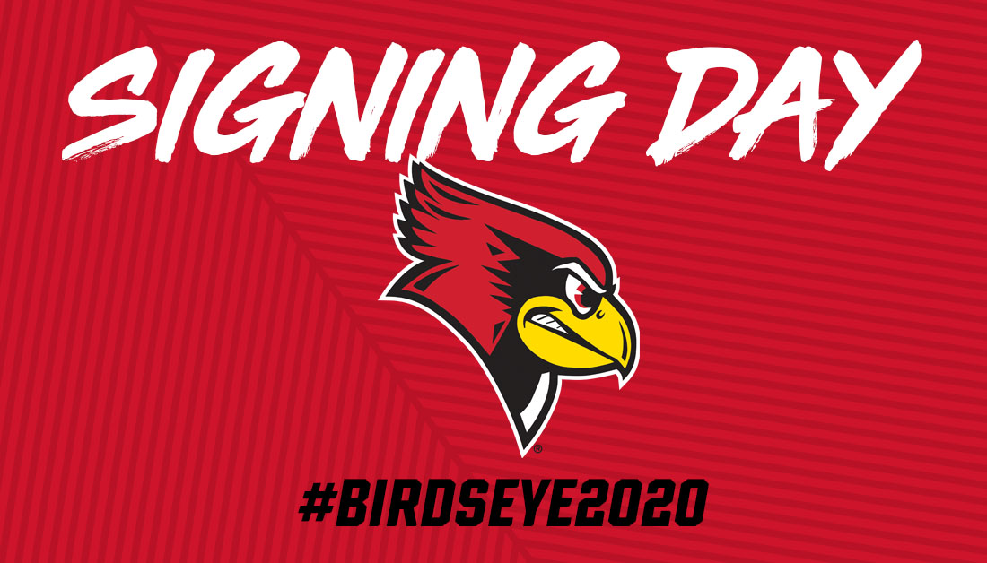 RedbirdFB's tweet photo. The newest flock of #REDBIRDfootball recruits ✍ tomorrow! #BirdsEye2020 https://t.co/yOsMk62dab