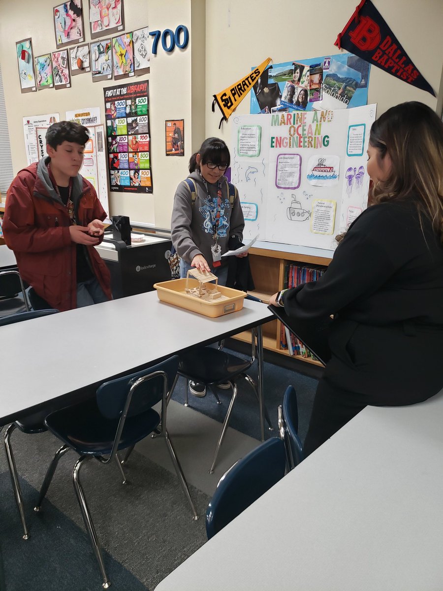 CarterStem's tweet photo. Presenting their engineering projects to parents and sponsors. https://t.co/OpeN9ByYin