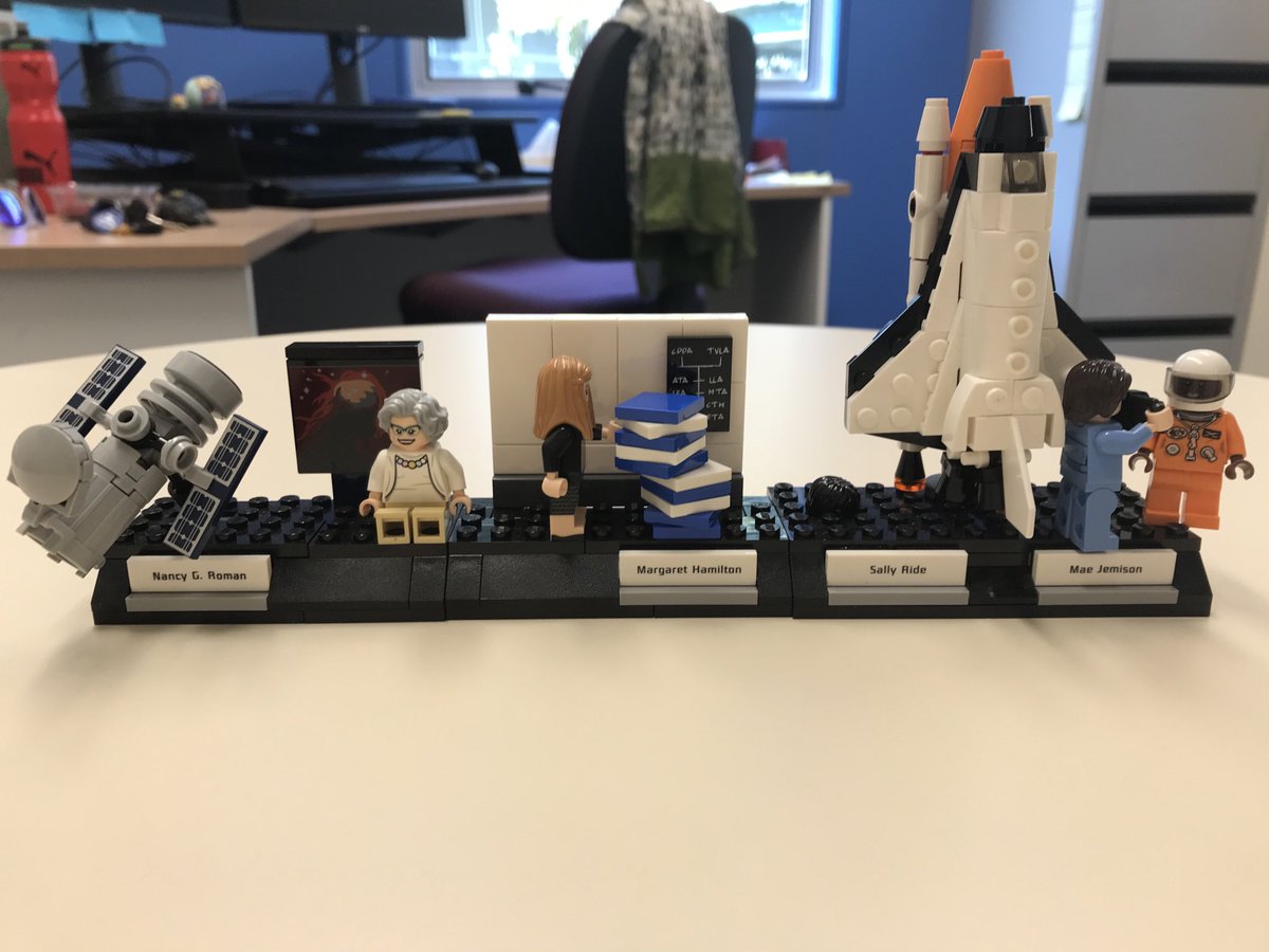 Elizabeth201kbr's tweet photo. Merry Christmas to my #womeninNASA who have inspired me all year. #cleanoffice https://t.co/K4pr7x0D3t
