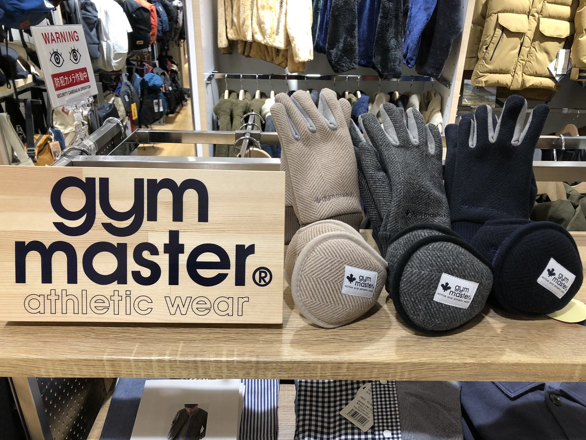 スタンドオン 新宿マルイ本館 ジムマスターから冬物小物も入荷してます ジムマスター Gymmaster 通販はこちら T Co 2kbci1odvh T Co 8v6vzvvdrs Twitter